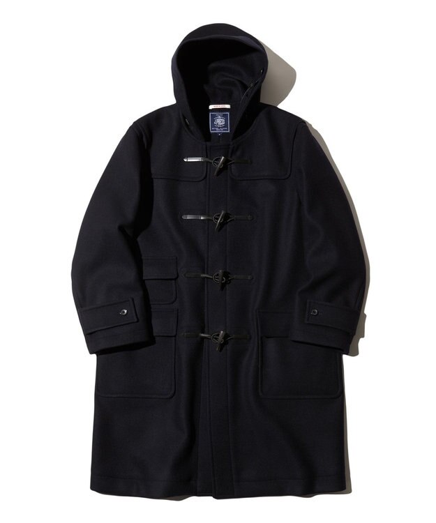 J.PRESS MEN 【J.PRESS ORIGINALS】1001 COLLEGE MELTON CHANGE POCKETS DUFFLECOAT / JAPAN MADE ネイビー系