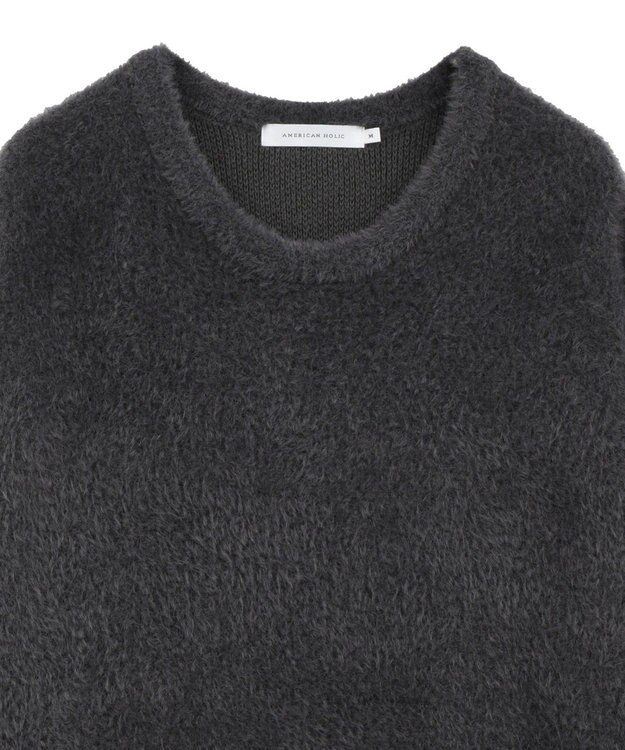AMERICAN HOLIC フェアリーニットプルオーバー Charcoal Gray