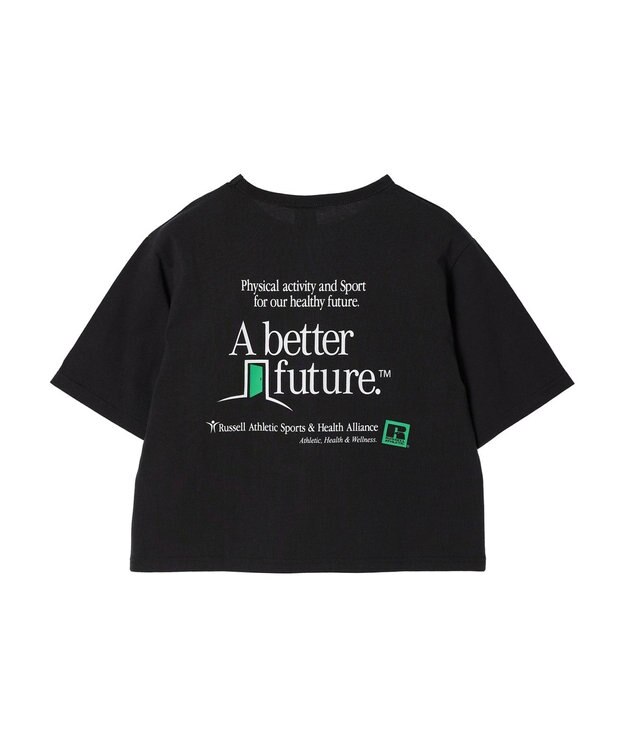 Green Parks ■別注ＲＵＳＳＥＬＬ　ＡＴＨＬＥＴＩＣ　ショート丈ｐｔＴ Charcoal Gray