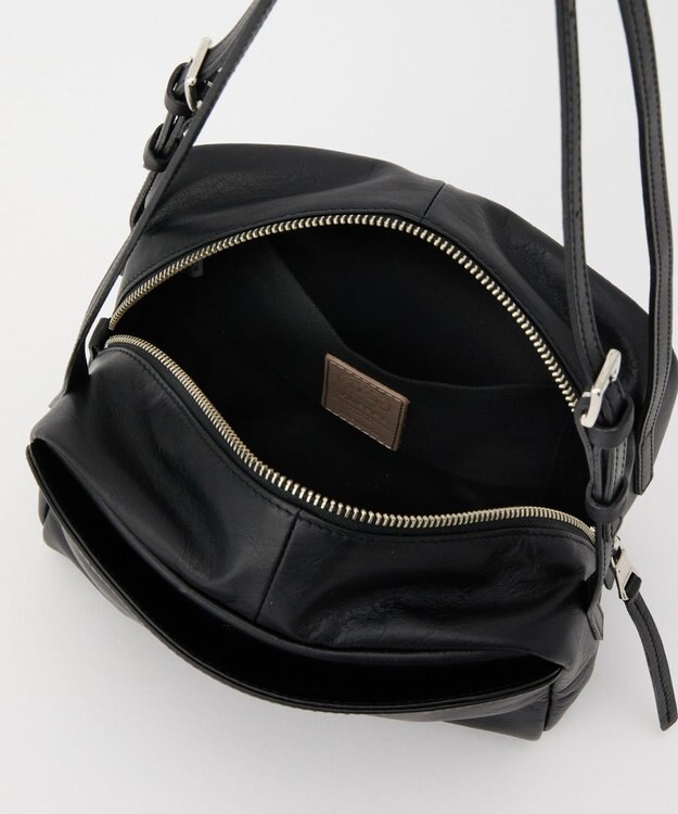 russet kuubo ボックストートバッグ(CE-1633) Black