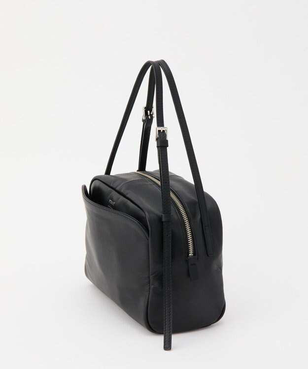 russet kuubo ボックストートバッグ(CE-1633) Black