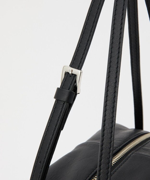 russet kuubo ボックストートバッグ(CE-1633) Black