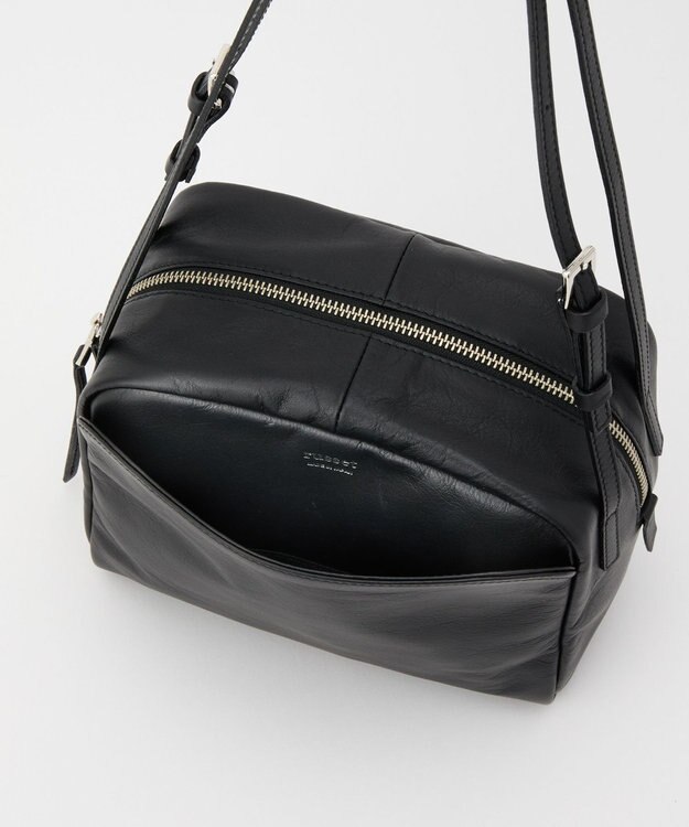 russet kuubo ボックストートバッグ(CE-1633) Black