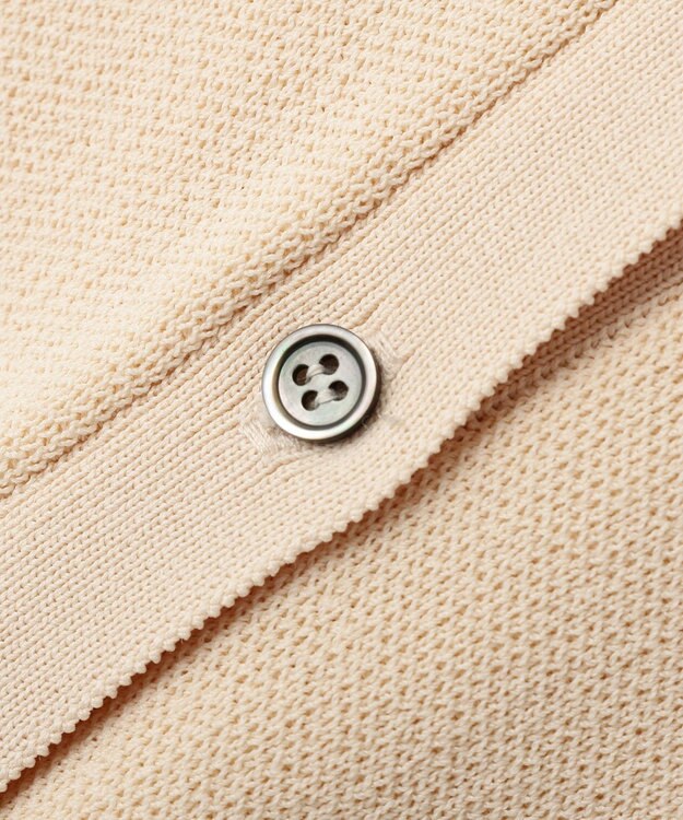 YECCA VECCA 2wayレイヤード風ポロニット Light Beige