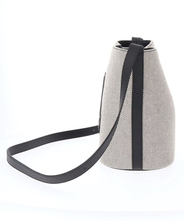 LANVIN en Bleu ヴィジュキャンバス ショルダーバッグ ブラック