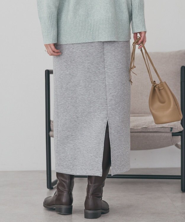 AMERICAN HOLIC ダンボールポンチスカート Light Gray Mixture