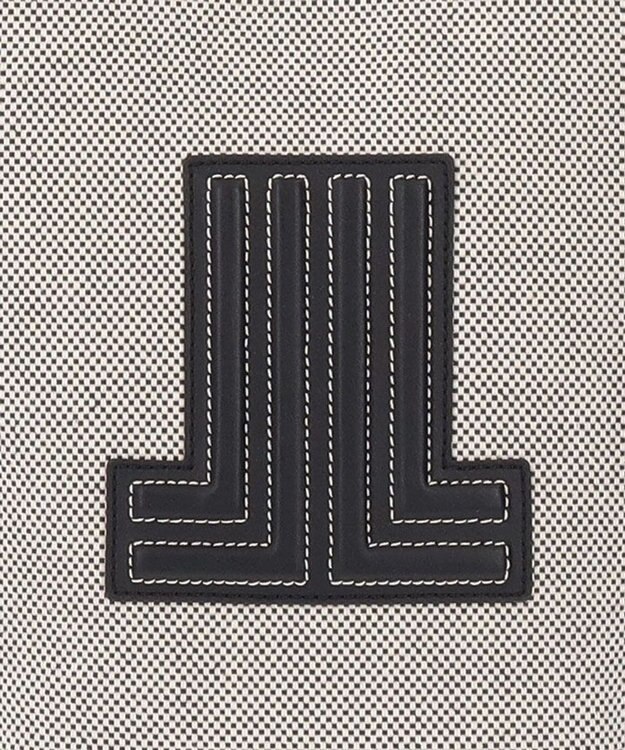 LANVIN en Bleu ヴィジュキャンバス ショルダーバッグ ブラック