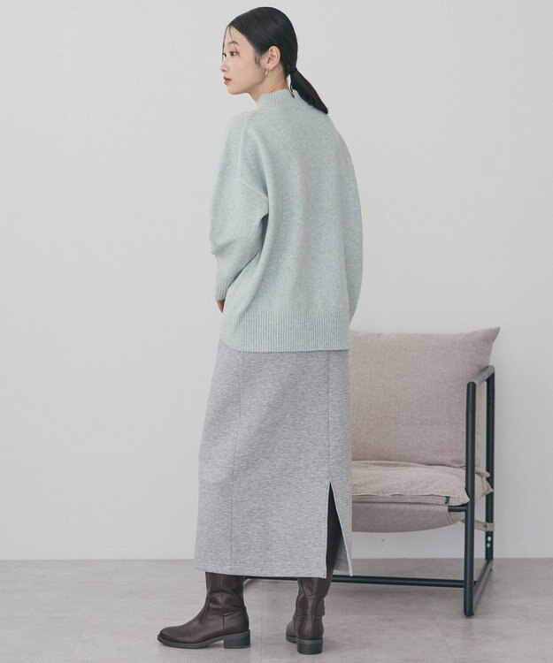 AMERICAN HOLIC ダンボールポンチスカート Light Gray Mixture