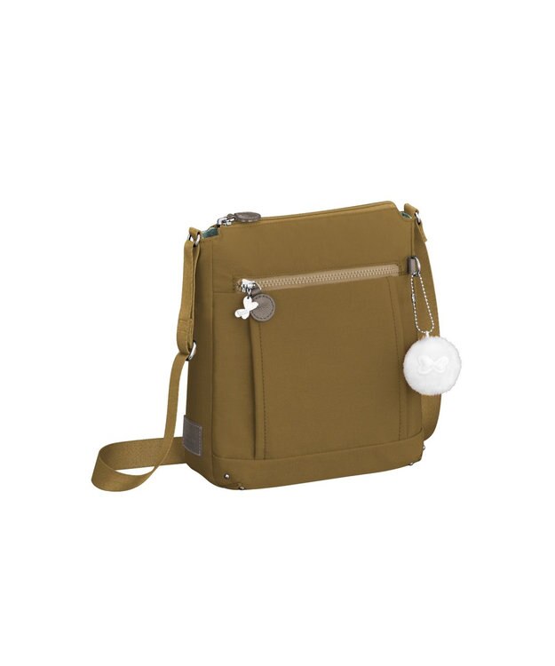 ACE BAGS & LUGGAGE Kanana project PJ8-3rd フリーウェイバッグ ショルダーバッグ 62104 タテ型 カナナ プロジェクト オリーブイエロー