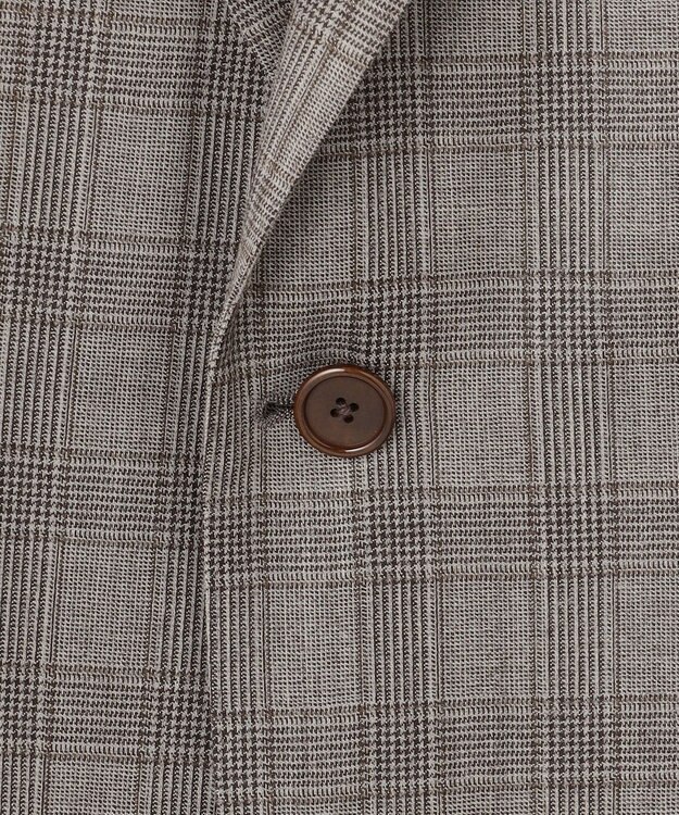 J.PRESS MEN 【J.PRESS MOVING】Albino Torello Viera グレナカートチェック ジャケット ブラウン系3