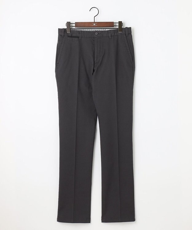 JOSEPH ABBOUD 【カラー豊富】人気！ウエストも伸びる！ オーガニックストレッチパンツ グレー系