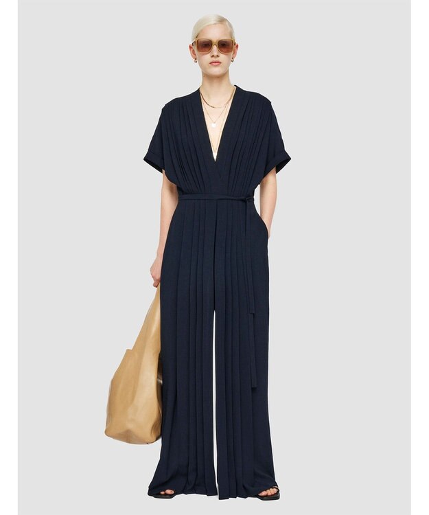 Lui's ルイス オールインワン フリー ダークグレー ジャンプスーツ Lui's（ルイス）の「【Lui's】ジャンプスーツ（つなぎ