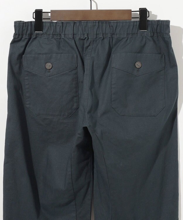 JOSEPH ABBOUD MOUNTAIN 【JAPANファブリック/ストレッチ】ビックライズストレッチ ベイカー パンツ ネイビー系