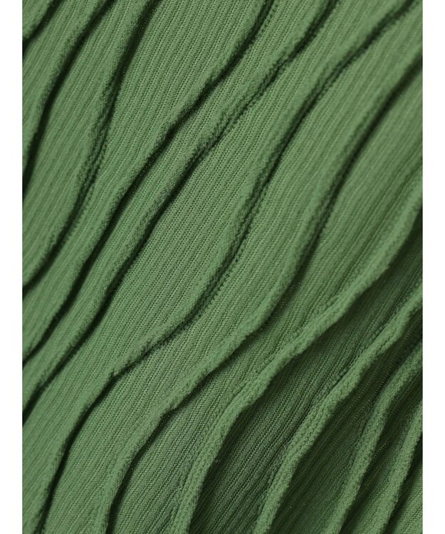 Green Parks ・Ｐｅｔｉｔ　Ｆｌｅｕｒ　ウェーブメロープルオーバー Green