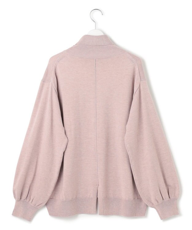 J.PRESS YORK STREET 【WOMEN】ANTI PILLING WOOL ロールネックニット ピンク系