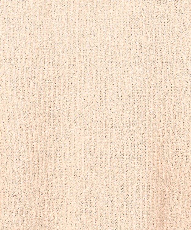 GRACE CONTINENTAL バイカラールーズニットカーディガン ベージュ