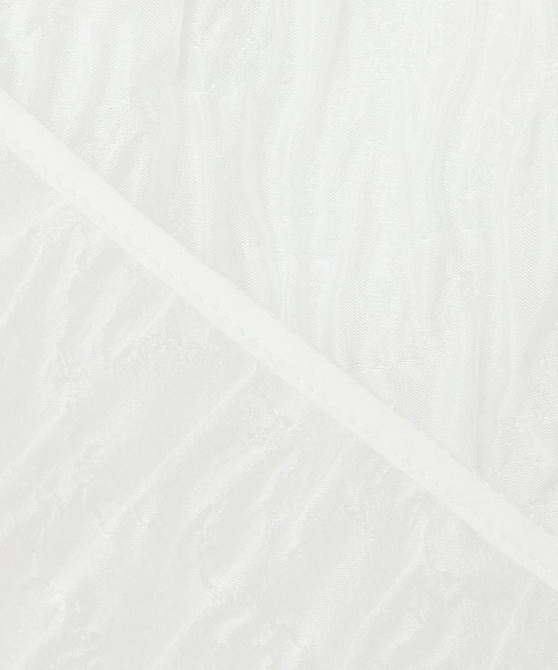 uncrave 【佐藤晴美さん着用】シアー ジャガード シャツ オフ