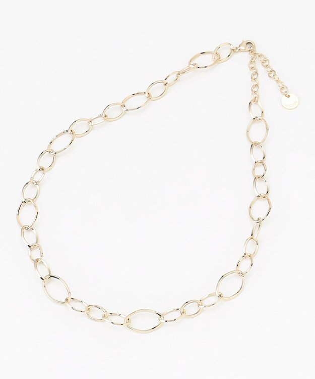 J.PRESS LADIES 【WEB限定】ボリュームチェーン ネックレス ゴールド系