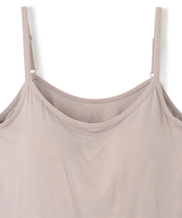 23区GOLF 【WOMEN】TTON【選べるマイサイズ】なめらかレーヨンカップ付キャミソール ベージュ系