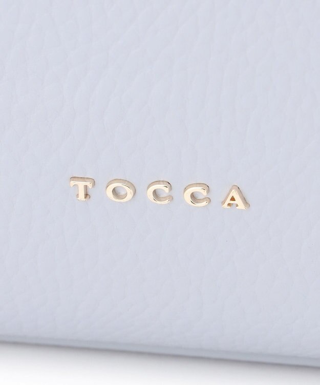 TOCCA ECLAT CARRE LEATHERBAG レザーバッグ ブルー系