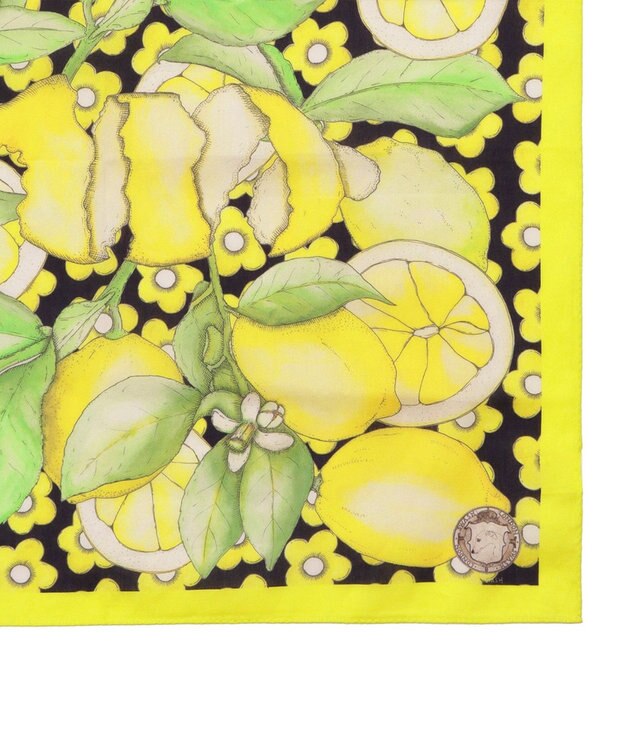 MOONBAT 【日本製】SWASH LONDON Citrus コットン スカーフハンカチ レモンイエロー