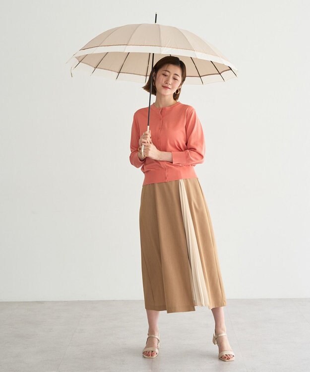 YECCA VECCA 【Wpc.】16本骨切り継ぎライン Beige