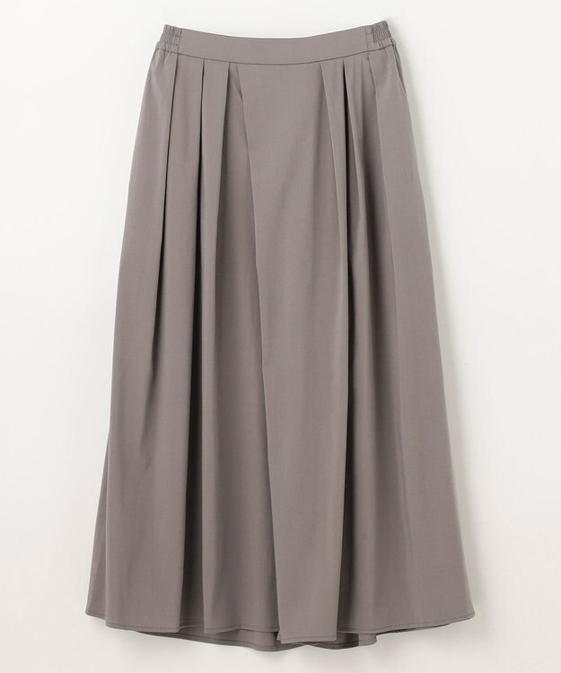 ANY L 【洗濯機可能/接触冷感/UVケア/イージーケア/ウエストゴム】清涼リラックススカーチョ グレー