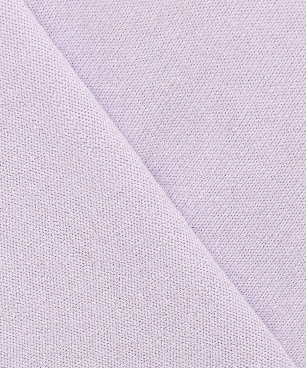 J.PRESS LADIES 【洗える】 BASIC HI-COTTON クルーネック ニット ふじ色系