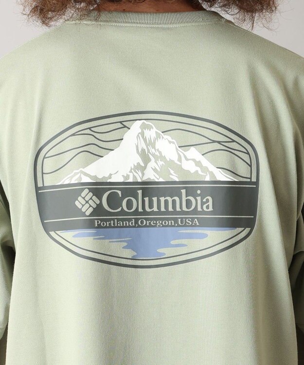 Columbia Columbia/ サンライズストレイトオムニフリーズゼログラフィックショートスリーブTシャツ /コロンビア Safari