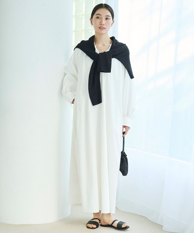 UNFILO メッシュニット カーディガン ネイビーラメ