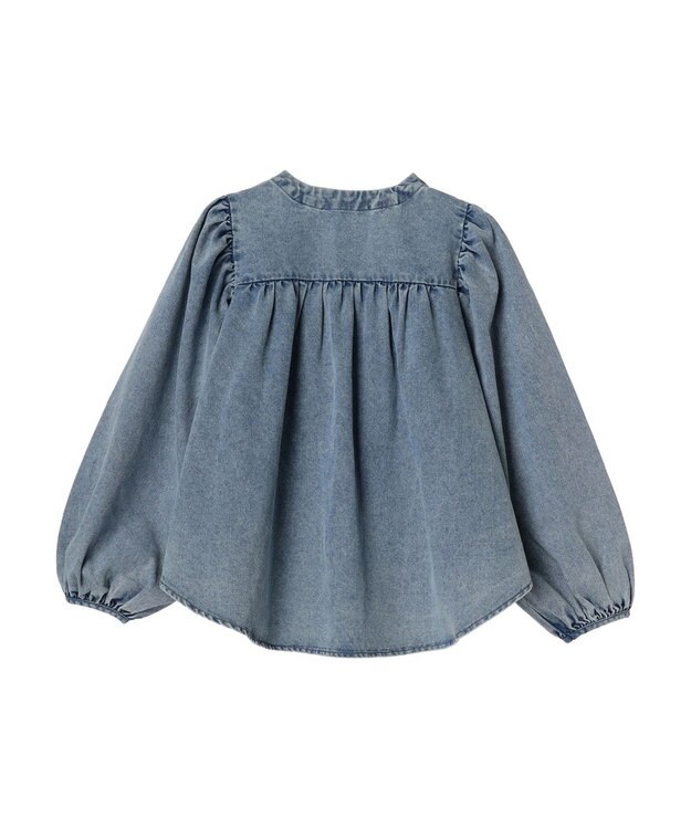 Green Parks ・ｆｕｒｒｙ　ｒａｔｅ　デニムシャツジャケット Light Indigo