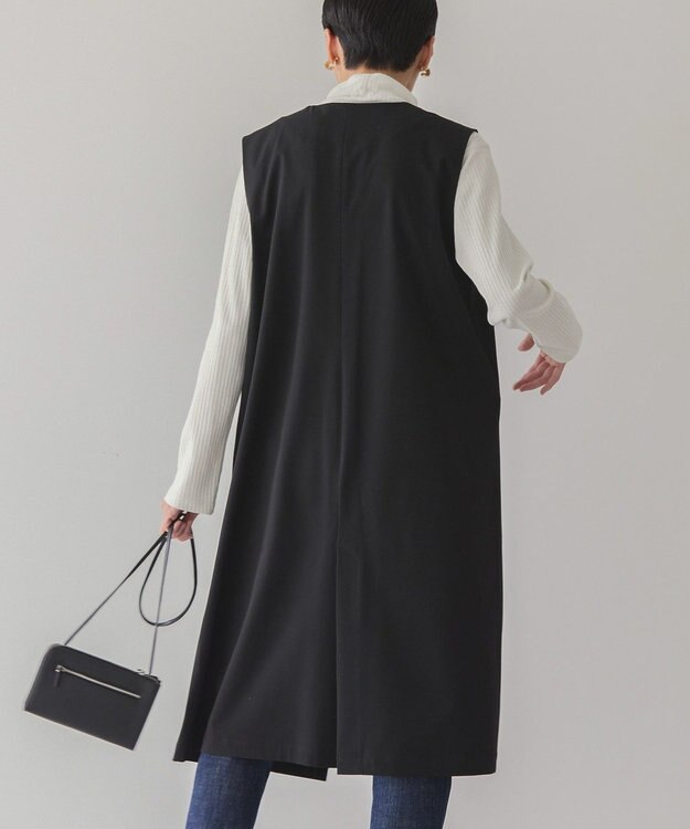 AMERICAN HOLIC Ｖネックロングジレ Black