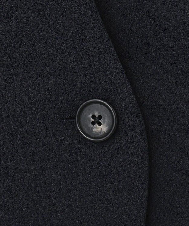 UNFILO 【ストレッチ/洗える】BEAUTY MOVE ダブルボタンジレ ネイビー