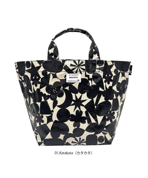 ROOTOTE 3603【ラミネート加工 舟形】 EU.デリ.ラミネート-S 01：カタカタ