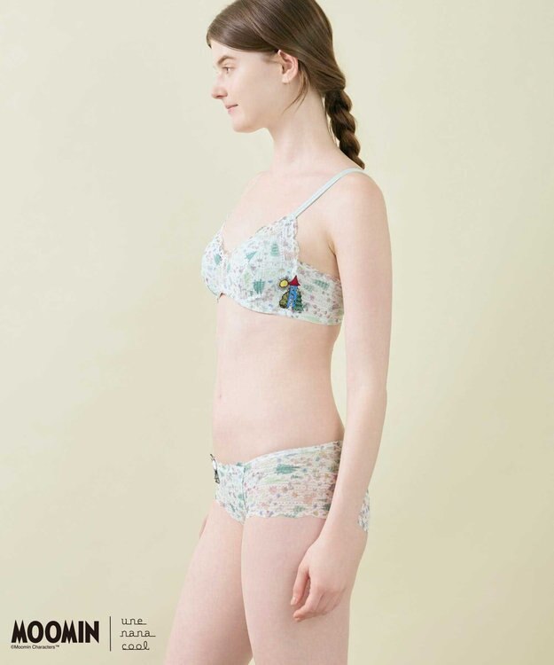 une nana cool 【ムーミン】 MOOMIN * une nana cool  364 レース ノンワイヤーブラ IV