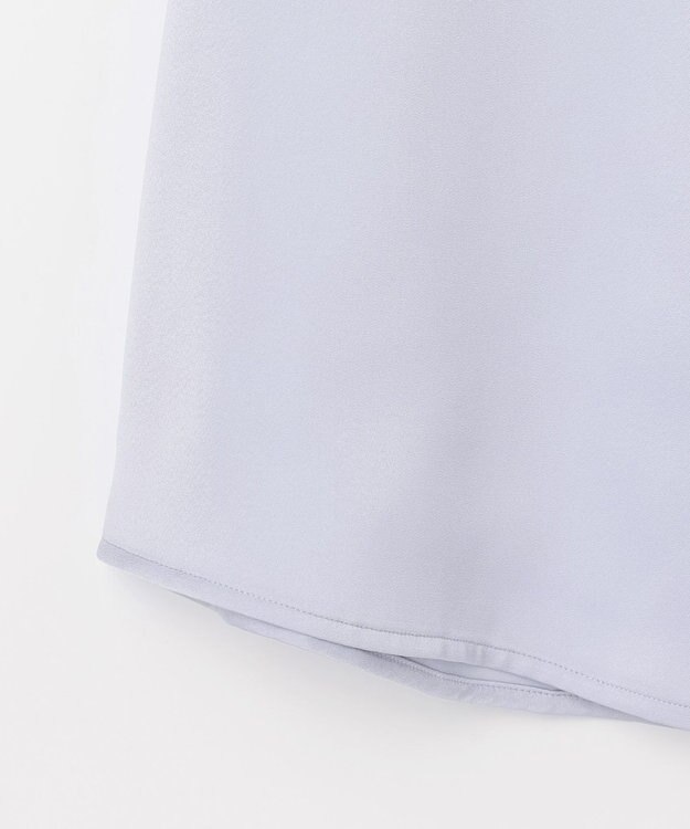 ANY SIS 【4WAY】長袖 ボウブラウス ライトブルー