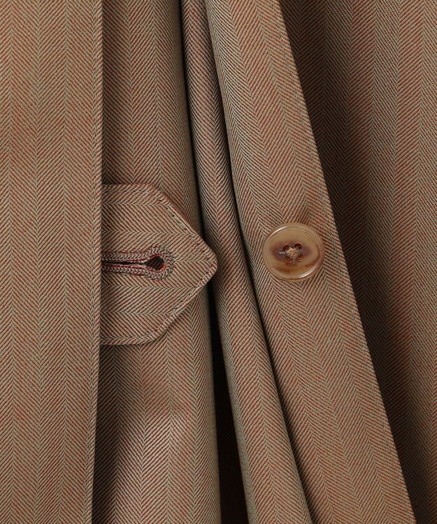 GOTAIRIKU 【御幸毛織】ウエストミンスター ロングステンカラーコート ベージュ系8