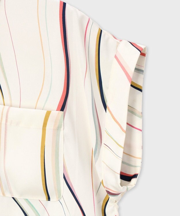 Paul Smith Summer Swirl 長袖シャツ オフホワイト