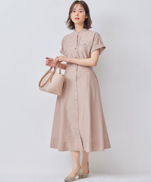 組曲 シアーボイル ワンピース ラテベージュ系