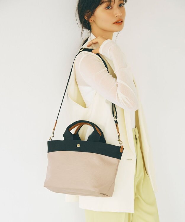 TOPKAPI 【人気色が限定復活！】【Breath TOPKAPI】RIPPLE リプル トート バッグ M（ショルダー付き） トープ