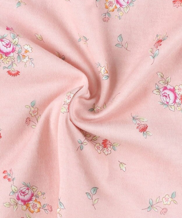 WACOAL ワコール_リラックス＆スリープ パジャマ 長袖 長ズボン 綿100％(本体) 薄手ニット素材 上下セット 前開き 春 秋 ミントン NDX500 /ワコール ピンク