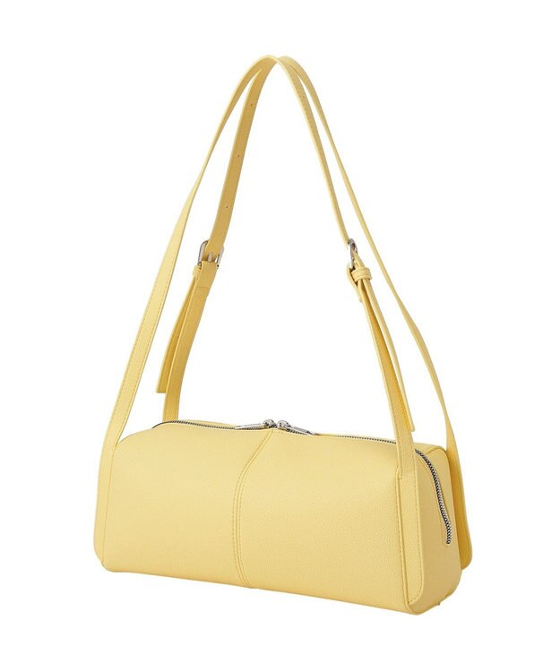 Green Parks ワイドボストンバッグ Light Yellow