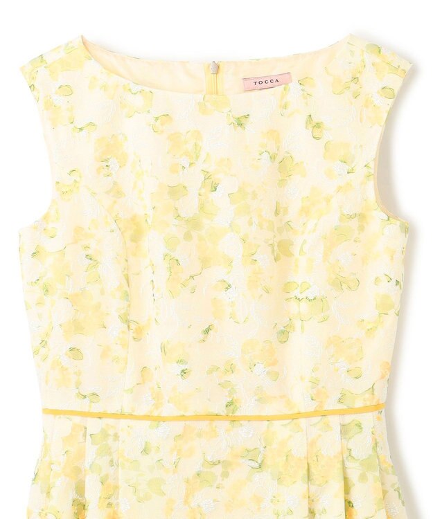 TOCCA 【洗える】MIMOSA AESTHIC ドレス イエロー系