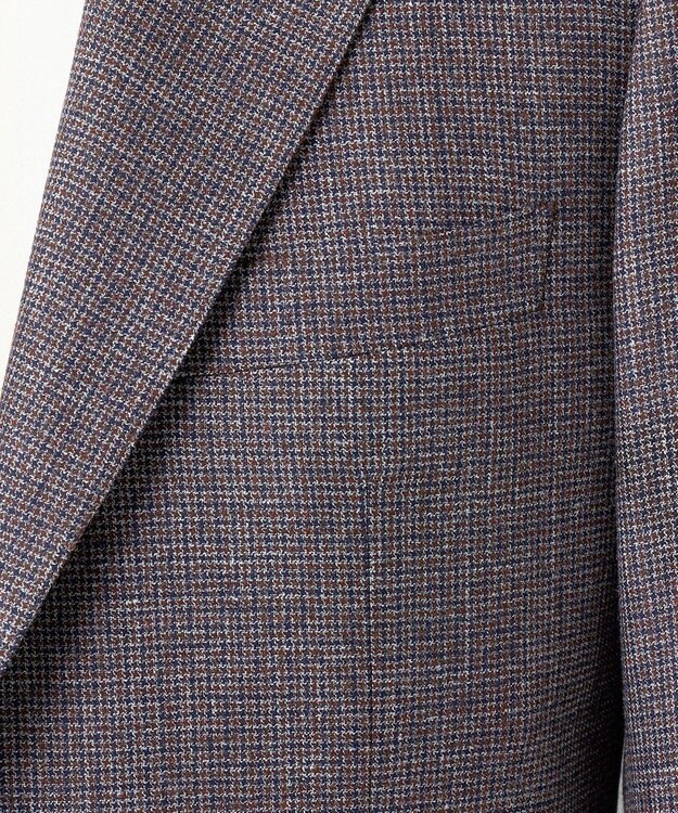 GOTAIRIKU 【CANONICO/カノニコ】 ヴィンテージ サキソニー3ピーススーツ （ブラウンミックス） ダークブラウン系8