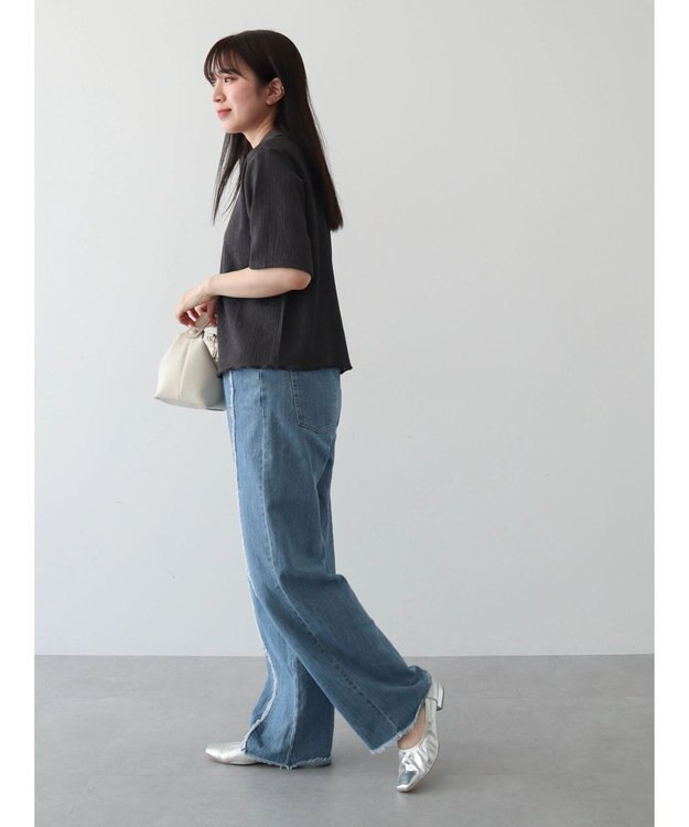 Green Parks BEST PRICE 表面カット衿付シャツ Gray