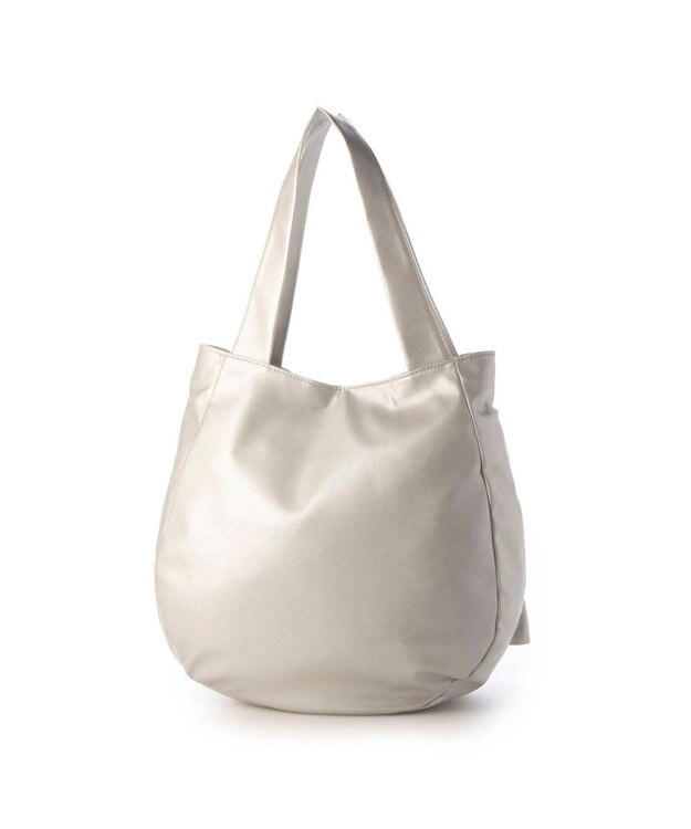 UNBILLION カシュカシュ cachecache / フリルトートバッグ シルバー