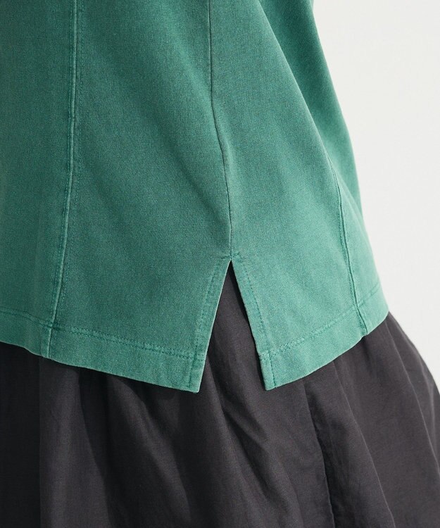 Green Parks ・ＤＯＵＢＬＥ　ＦＬＡＧＳ　ピグメント切替ノースリ Green