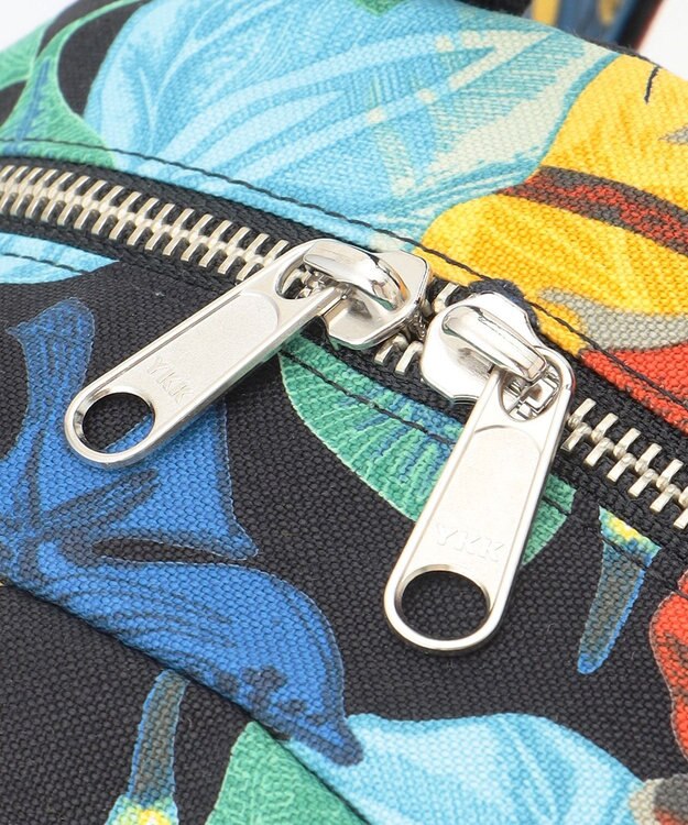 YUSHI R.C - RUCKSACK　ボタニカル柄 リュックサック ブラック