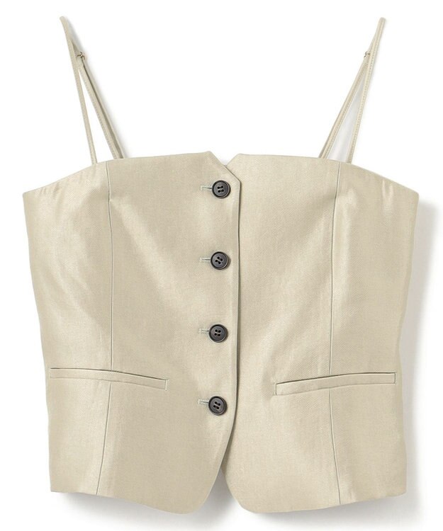 UNFILO 【STORY×UNFILOコラボ】ビスチェセットアップ 3点セット シャンパンベージュ