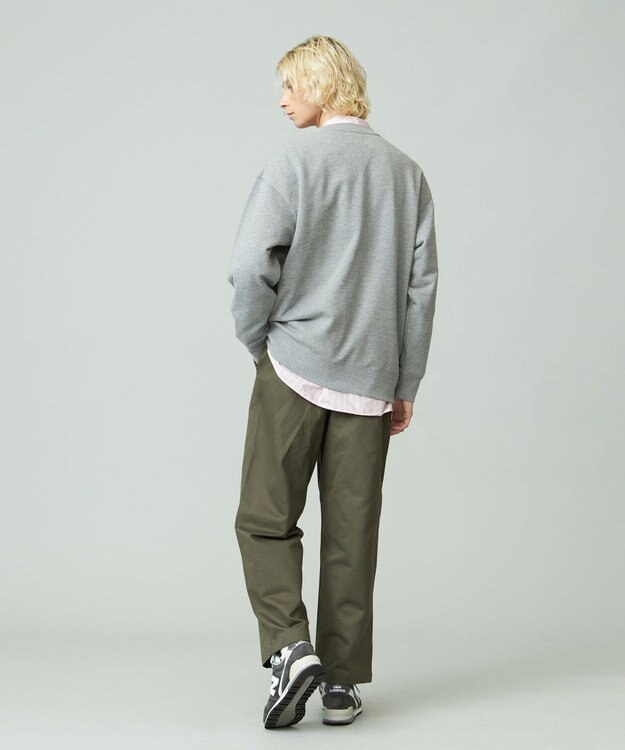 J.PRESS YORK STREET 【UNISEX】YALEブルドック裏毛スウェット ライトグレー系